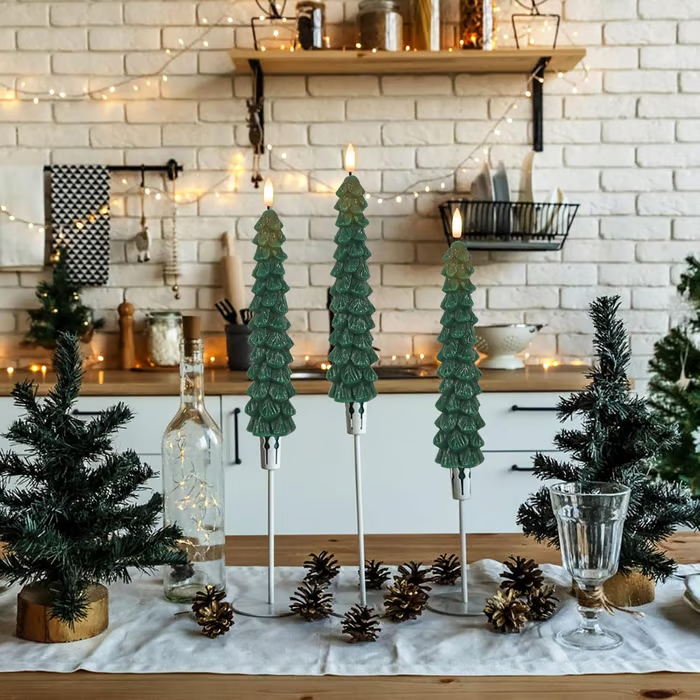 🔥 Early Christmas Sale 🌲Christmas Tree Flameless Taper Candle Lights with Remote Control