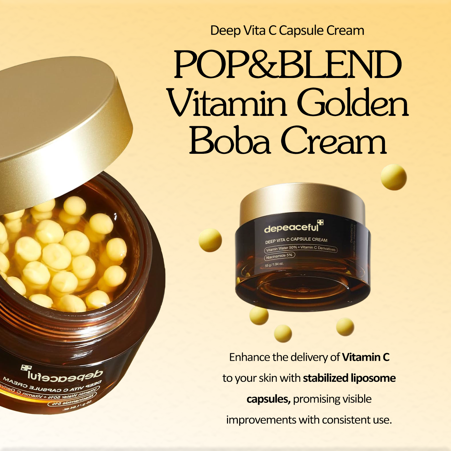 ๐นMix & Match Boba Cream Set Brighter,Smoother Skin in 2 Weeks