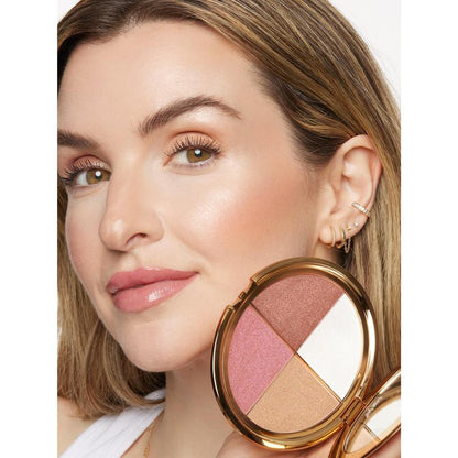 Sale Happening Now:70%OFF🔥eye & cheek palette - eyeshadow and highlighter makeup (with Detachable Brush)