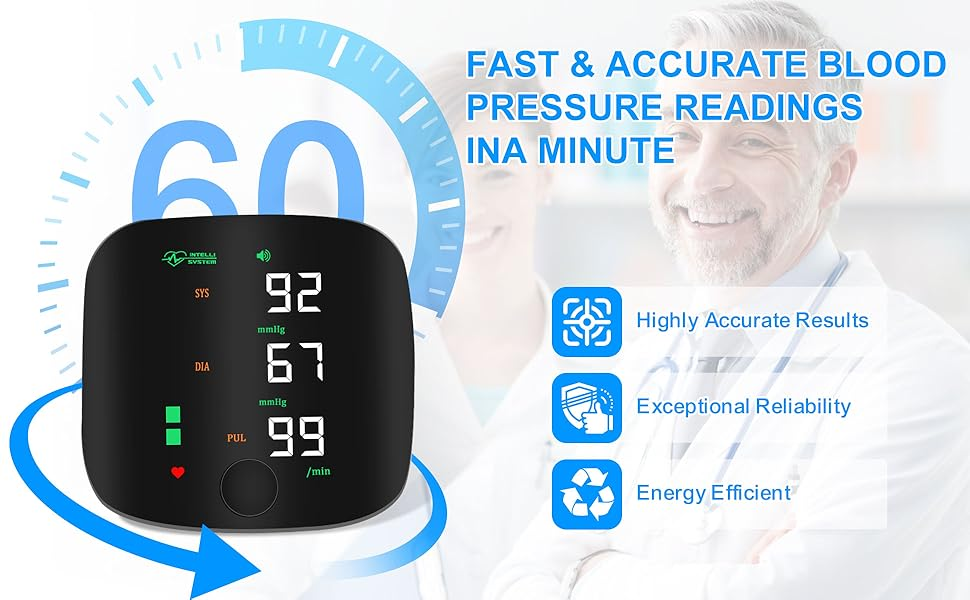 Final 3 Hours: 70%OFF🔥 Wrist Blood Pressure Monitor Led Display,Touch Screen Wrist Blood Pressure Cuff