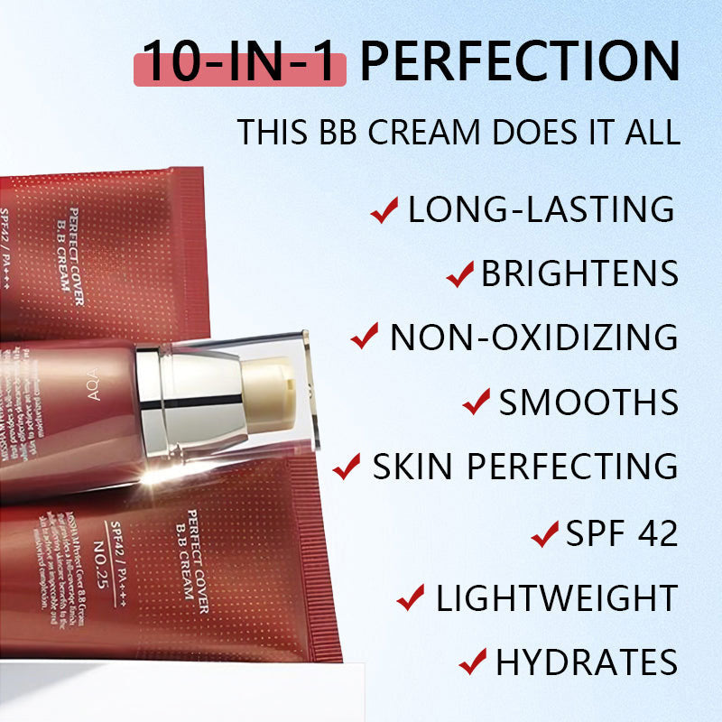 AQA Perfect Cover BB Cream SPF 42 PA+++🎁Free brush