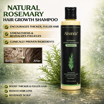 🔥LAST DAY 20% OFF - 🌿Alisanda® Organic Rosemary Hair Growth Shampoo