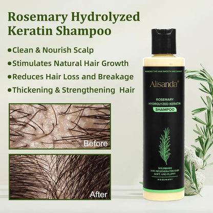 🔥LAST DAY 20% OFF - 🌿Alisanda® Organic Rosemary Hair Growth Shampoo