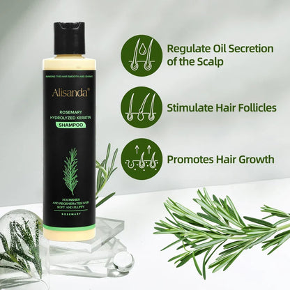 🔥LAST DAY 20% OFF - 🌿Alisanda® Organic Rosemary Hair Growth Shampoo